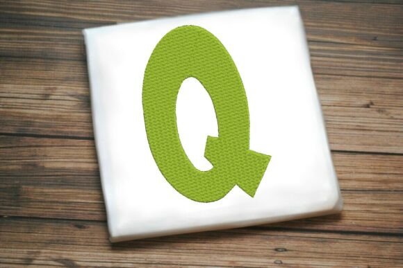 Alphabet Letter Q Embroidery Design Review for Apparel