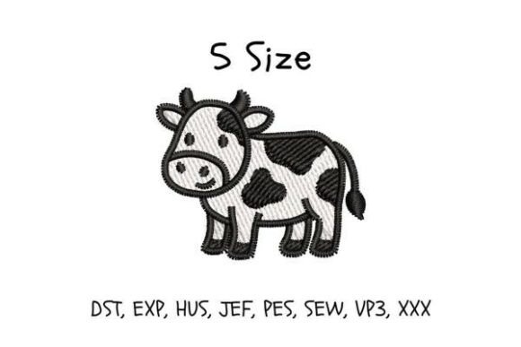Baby Cow Embroidery Design: A Review for Small Business Merch