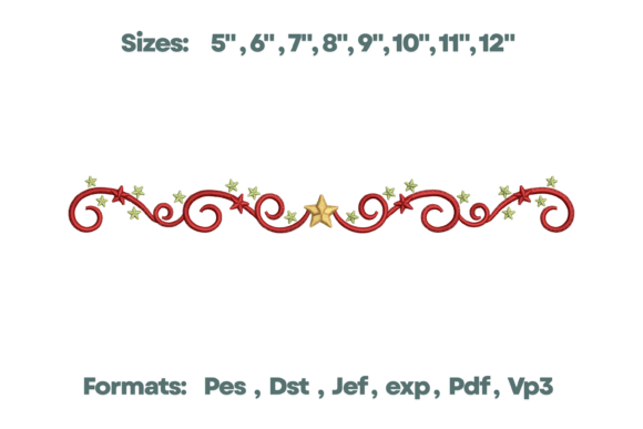 Christmas Star Scroll Border Embroidery: A Designer’s Honest Review