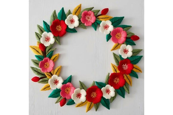 Floral Background with Embroidery Wreath: A Designer’s Honest Review