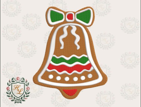 Ginger Cookie Bell Embroidery Files Review for Apparel Designers