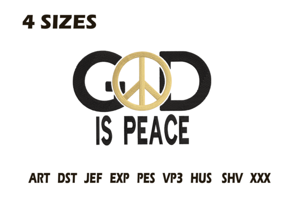 God is Peace Religious Faith Embroidery: A Designer’s Business-Ready Review