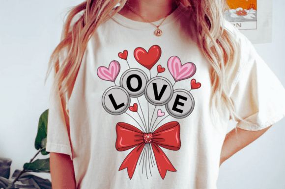 Love Balloon Embroidery Design Valentine