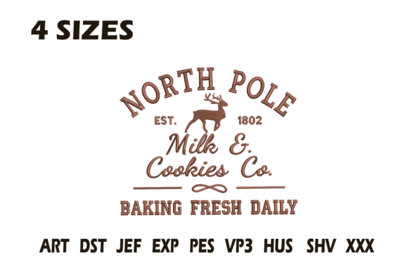 North Pole Milk Cookies Embroidery: A Designer’s Review
