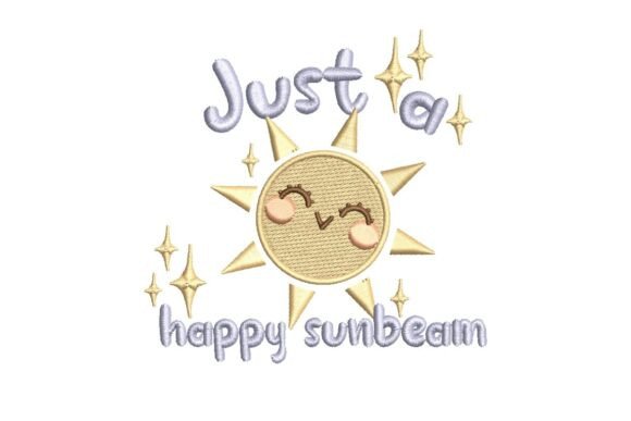 Smiling Sun, Nursery Embroidery: A Seasonal Design Review